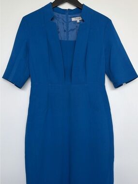 L.K. Bennett Bright Cobalt Blue Dress